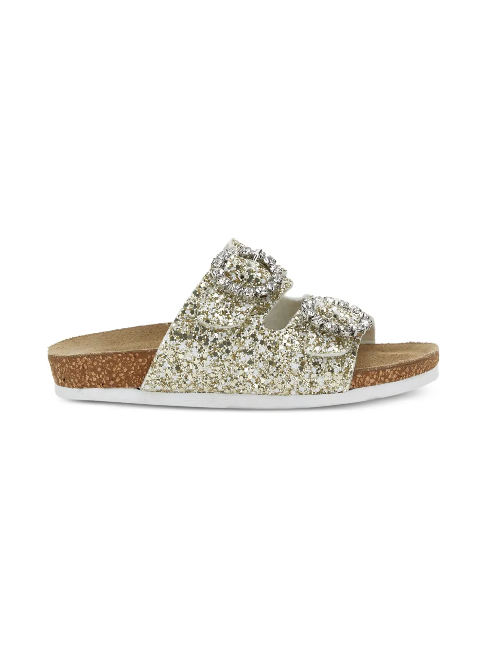 Monnalisa glitter open-toe sandals | Open Toe Sandals | Image 2