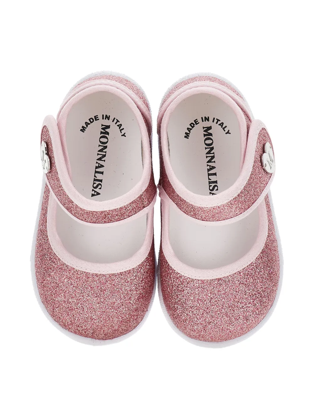 Monnalisa Ballerina's met patch Roze