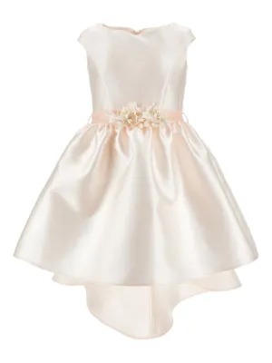 chinese dress ladies Luxurious Jacquard High Neck Short Girl's Party Dress
