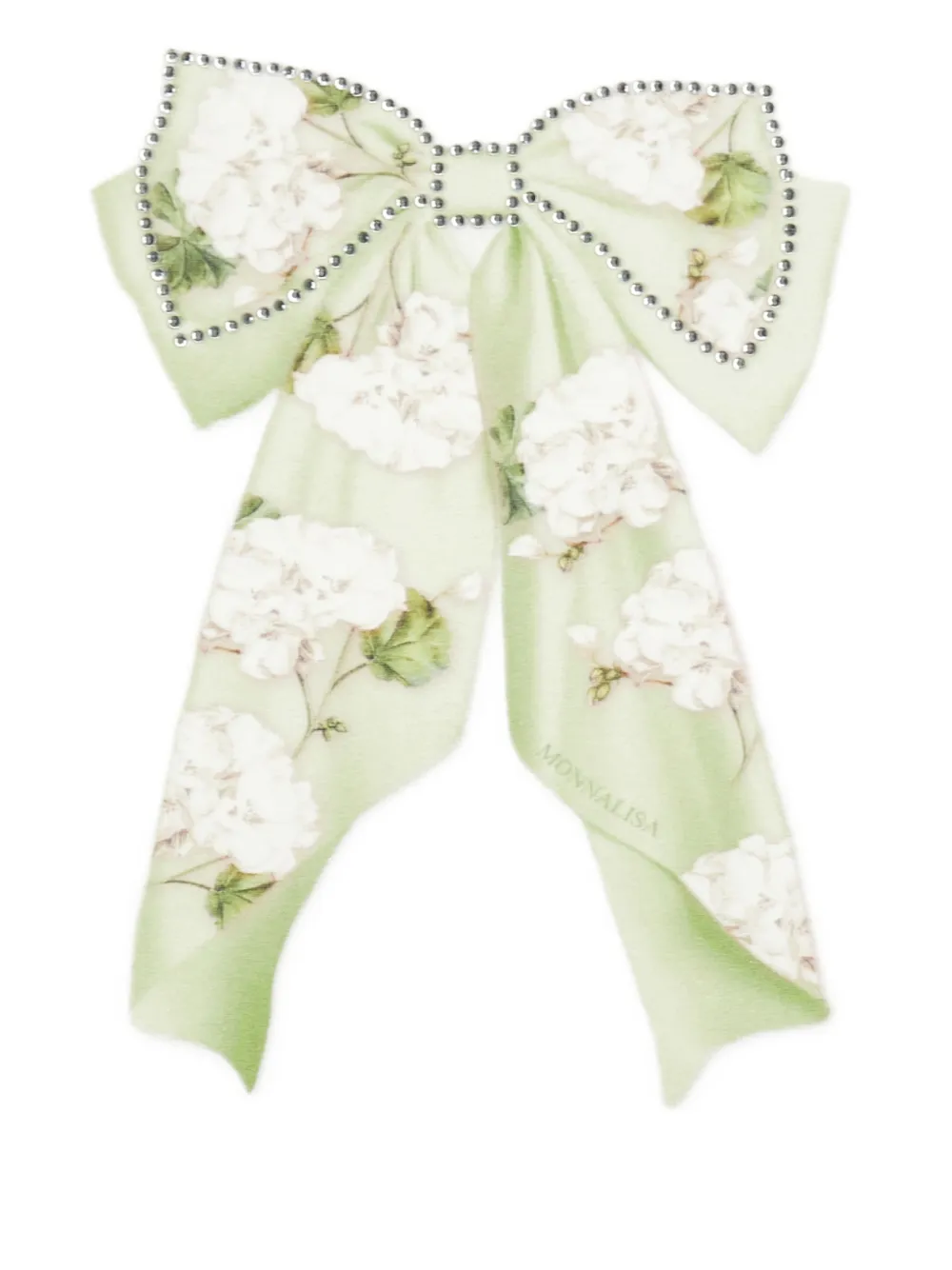 Floral-Bow-Print T-Shirt