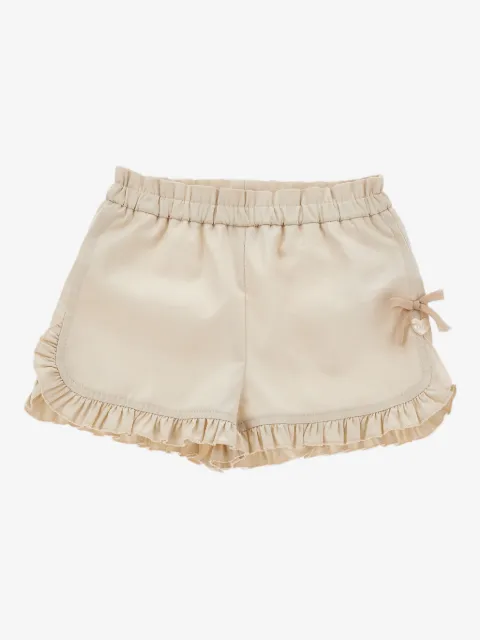 Monnalisa Gerüschte Shorts mit Schleifendetail