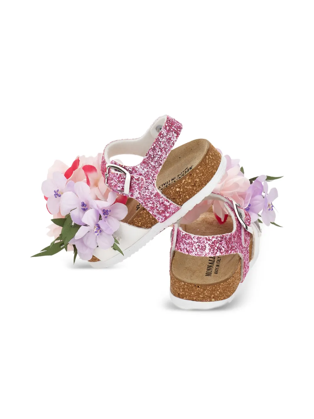 Monnalisa Sandalen met glitter Roze