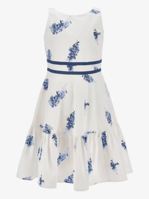 Monnalisa floral-print ruffled dress
