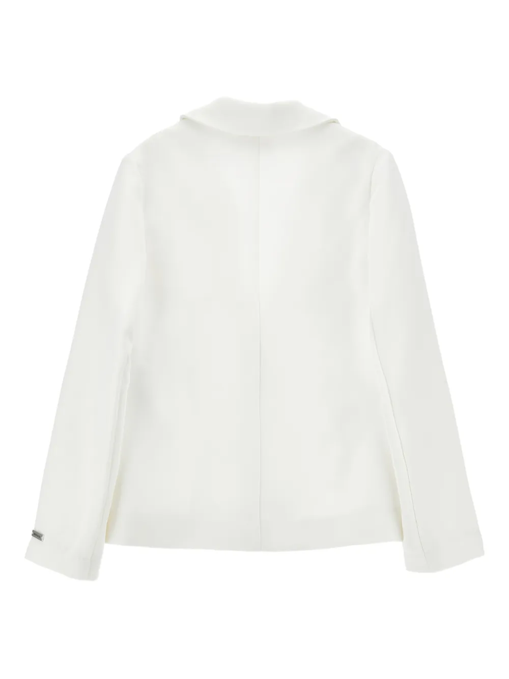  Monnalisa Flower-appliqué Blazer - White 