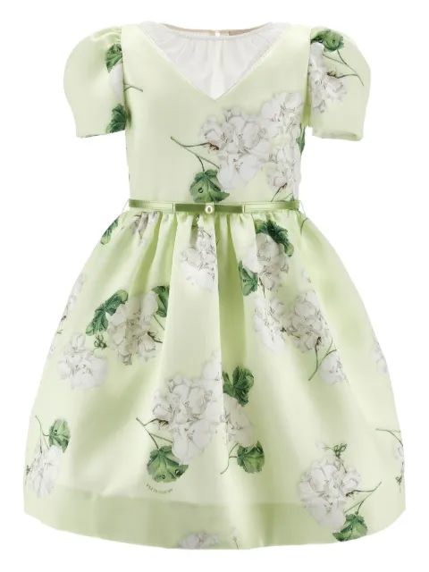 Monnalisa Kleid mit Blumen-Print