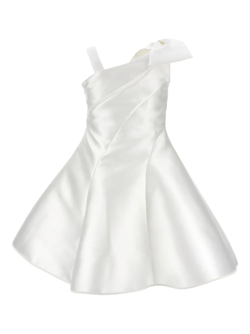 Bow One-Shoulder Dress