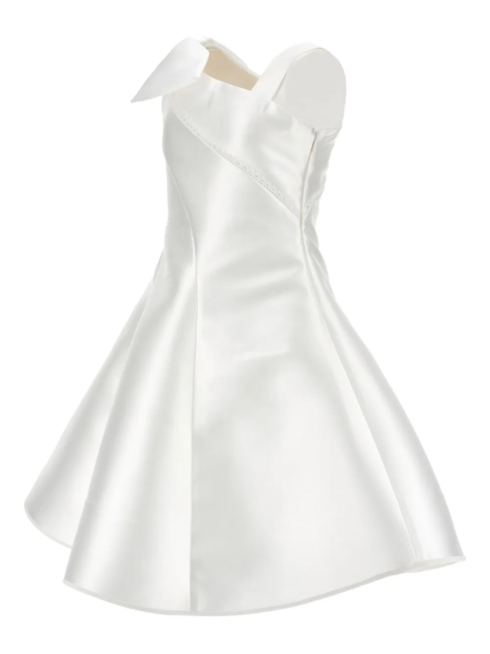 Bow One-Shoulder Dress