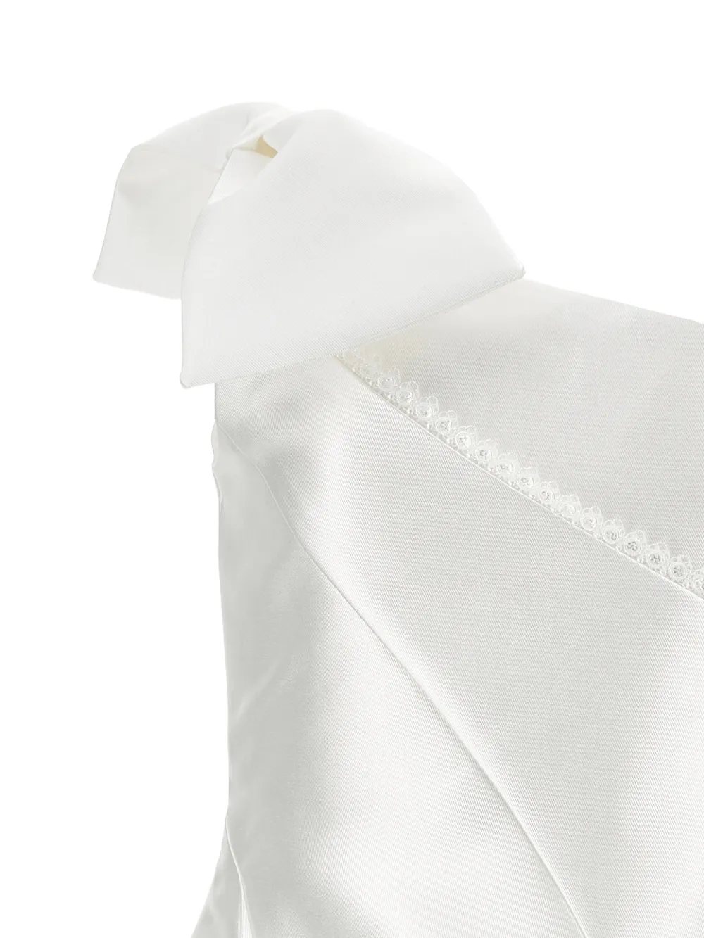 Bow One-Shoulder Dress