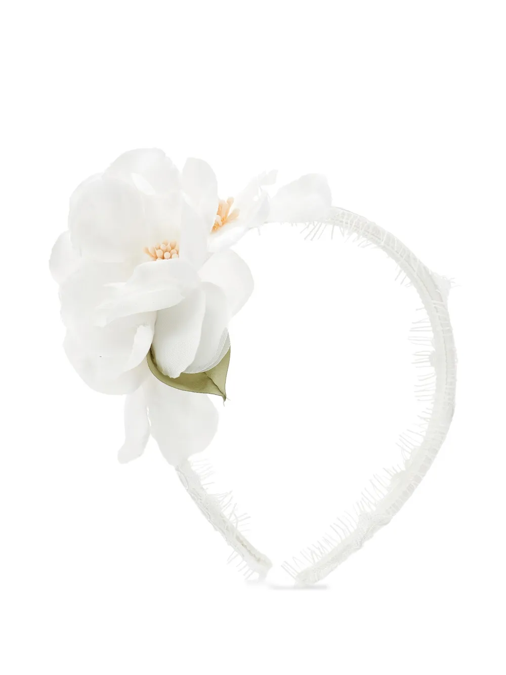 Monnalisa Fermaglio a fiori - Bianco