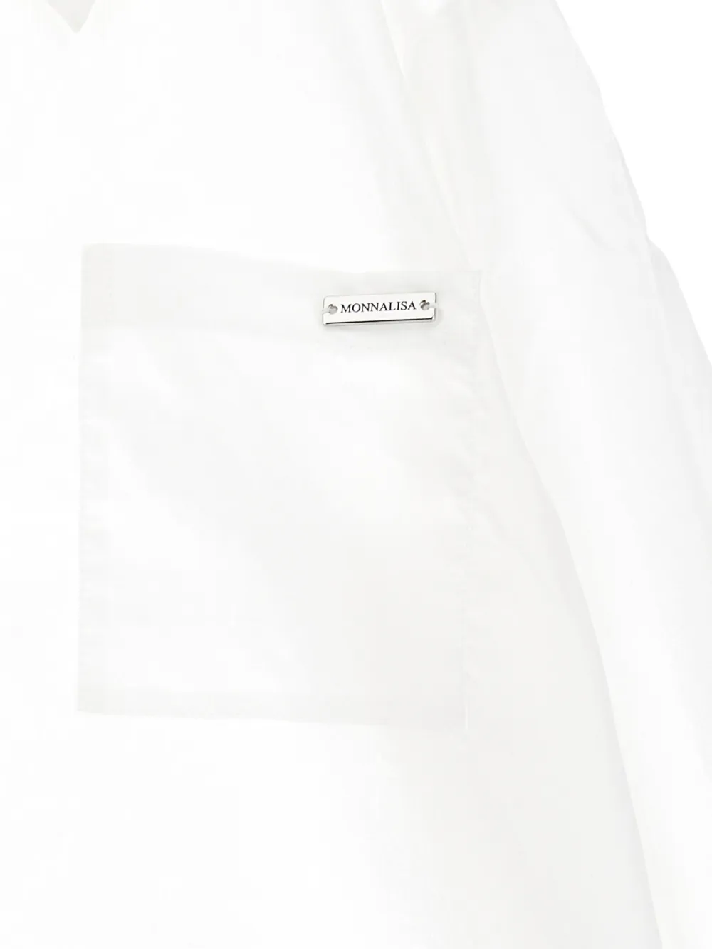  Monnalisa Pocket Shirt - White 