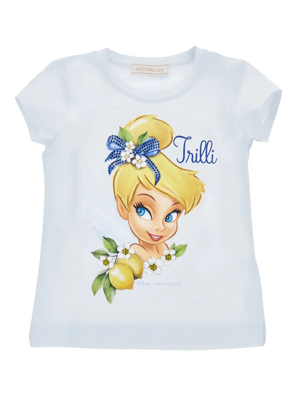 Monnalisa T-shirt con grafica - Bianco