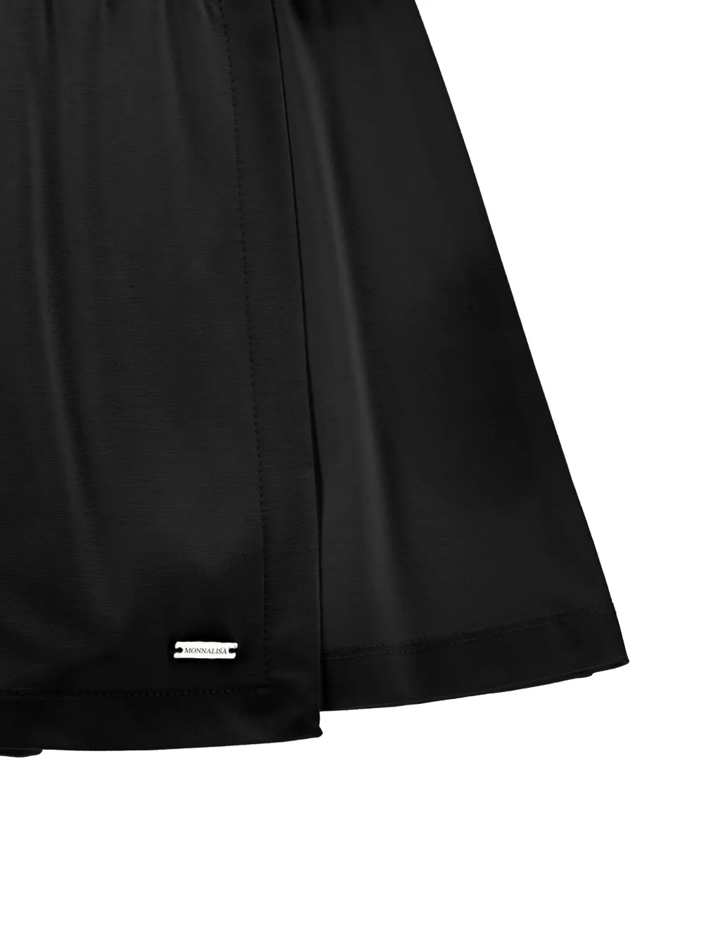 Monnalisa Shorts met logoplakkaat Zwart