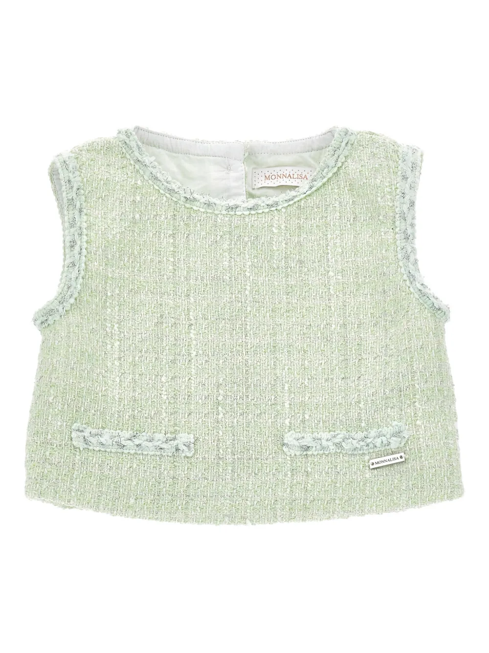 Monnalisa Top smanicato - Verde