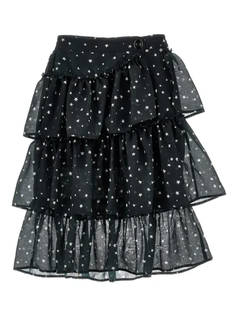 Monnalisa falda con motivo de estrella y volantes