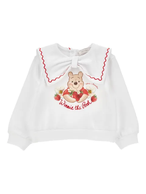 Monnalisa Winnie sweatshirt med rosettutsmyckning