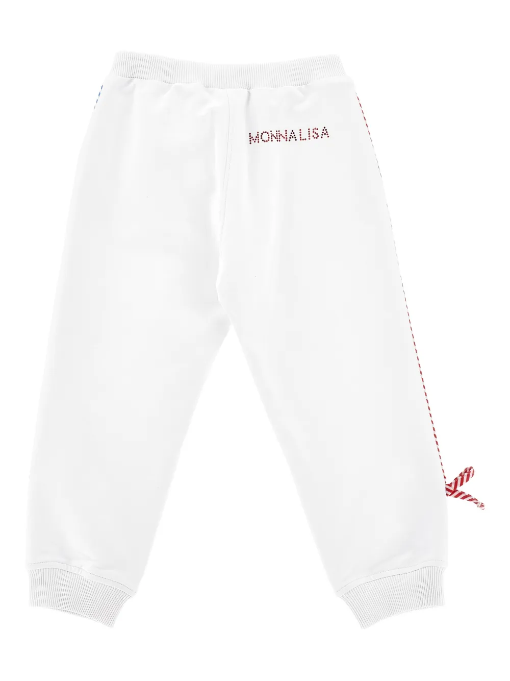 Monnalisa logo ribbon trousers | Tracksuit Bottoms | Image 2