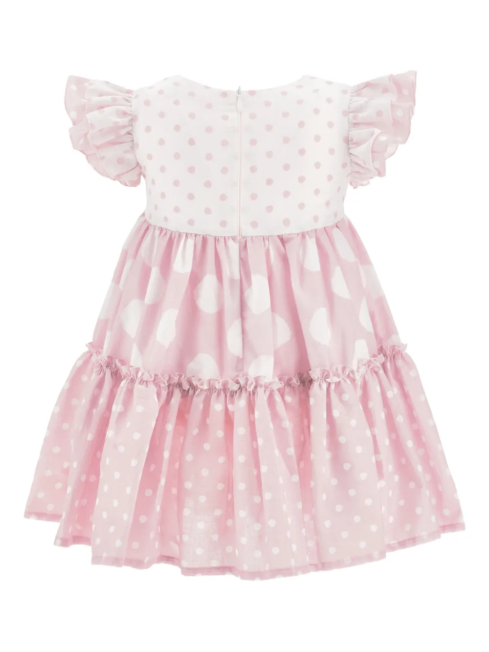 Monnalisa Jurk met stippen Roze