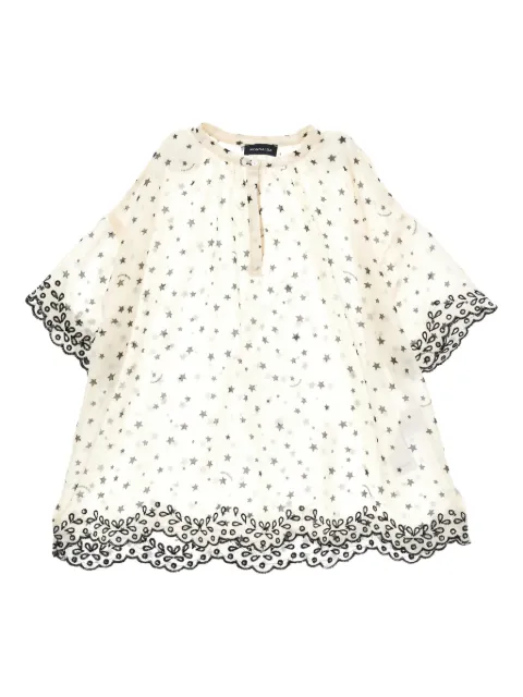 Monnalisa star-print dress