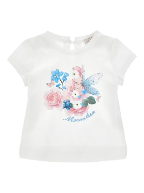 Monnalisa floral-print T-shirt