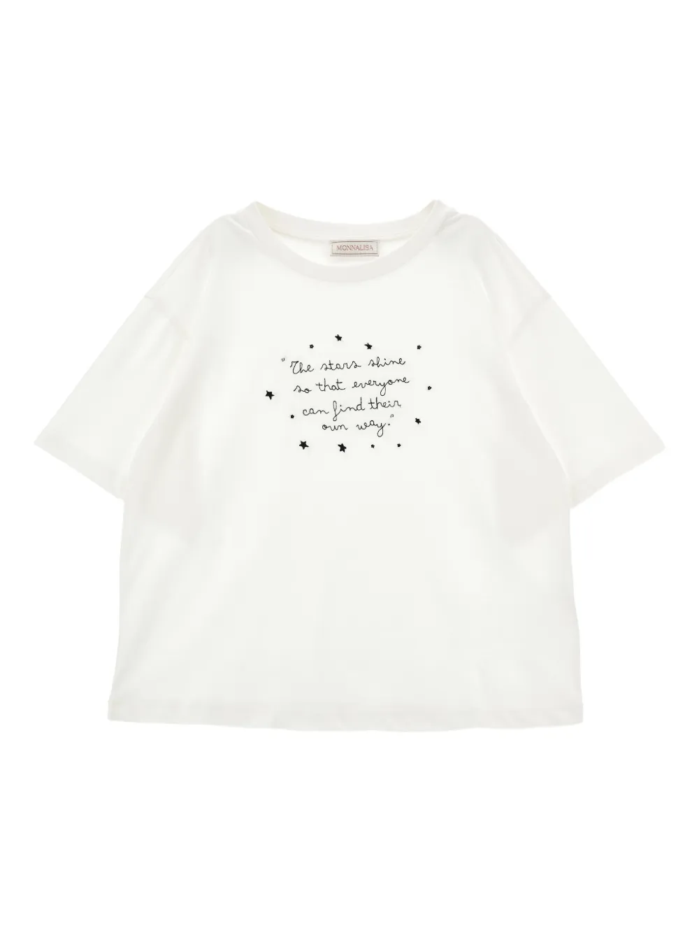 Monnalisa T-shirt con stampa - Bianco