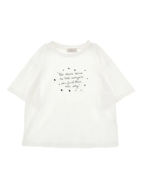 Monnalisa playera con estrellas estampadas