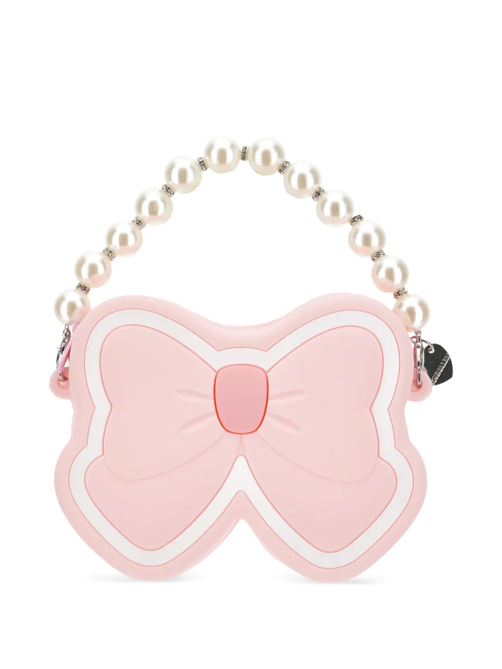 Bow Pearl Handle Bag