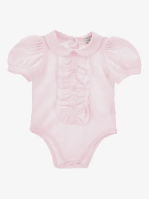 Monnalisa body con cuello redondo y volantes