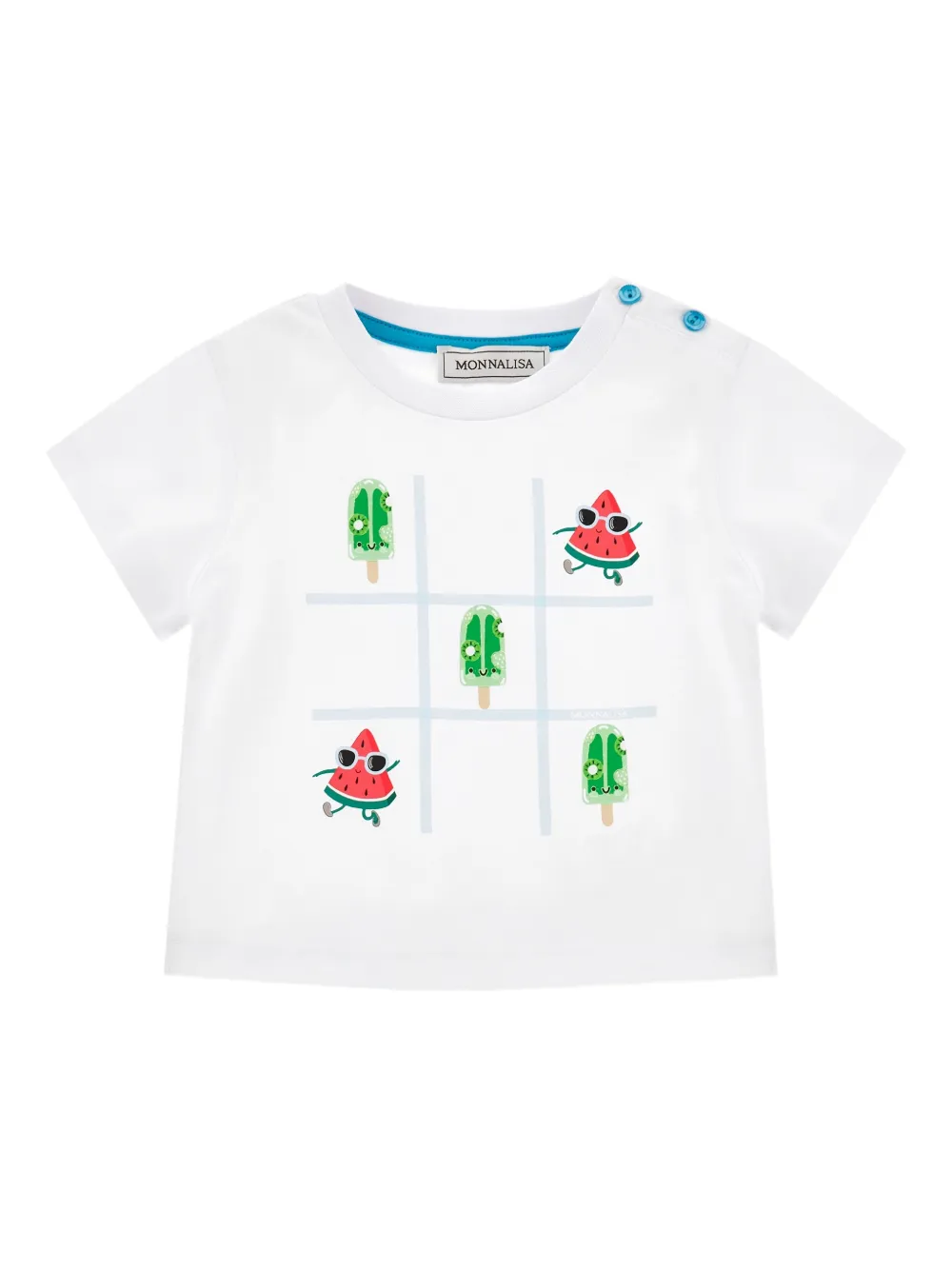 Monnalisa graphic-print T-shirt - White