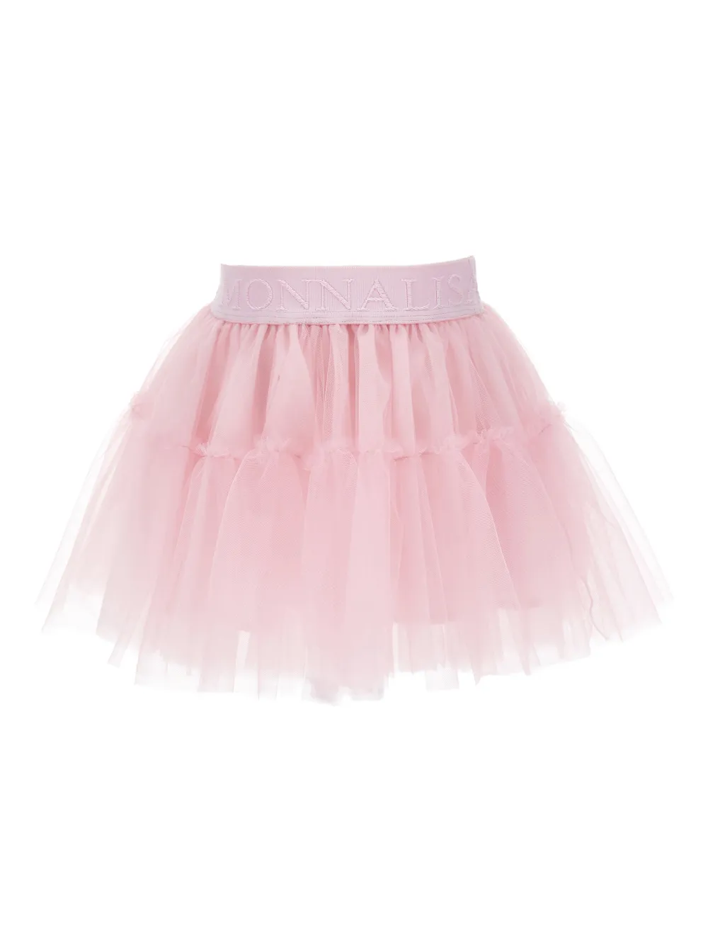 Monnalisa Gonna con banda logo - Rosa