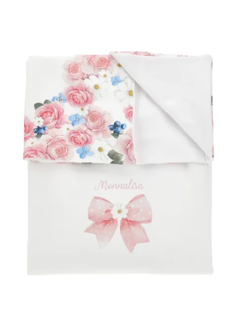 Monnalisa floral-print blanket