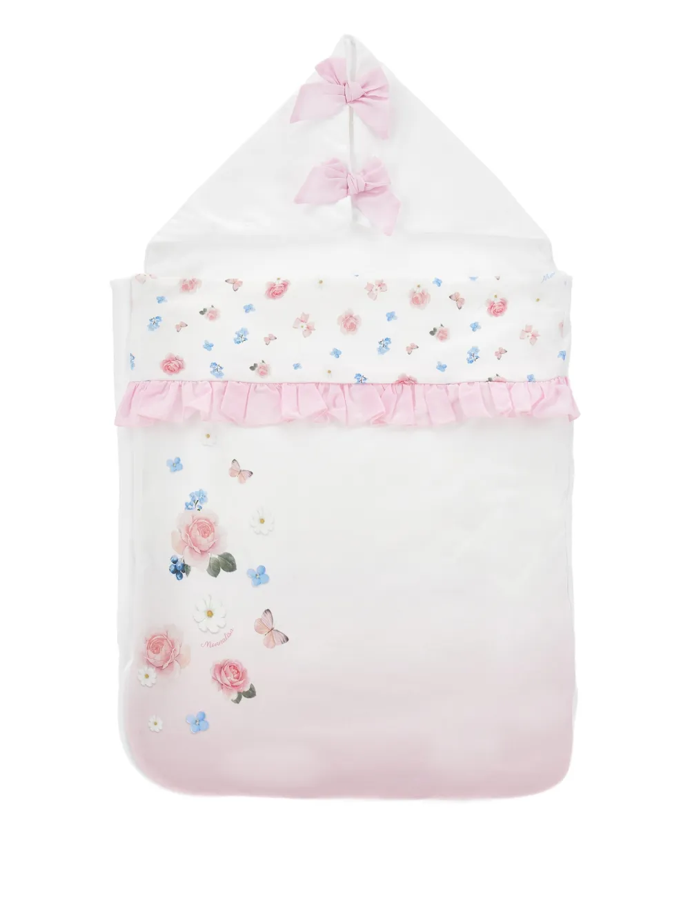 Monnalisa Sacco nanna a fiori - Bianco