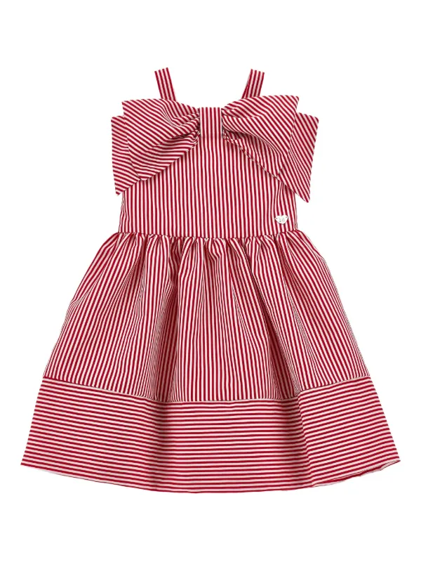 monnalisa red dress Monnalisa Girls Red Floral Tulle Ruffle Christmas Holiday Party Dress