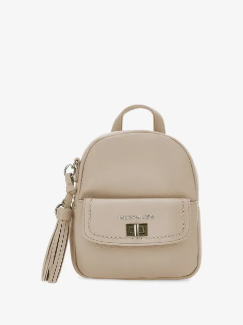Monnalisa tassel logo-detail backpack