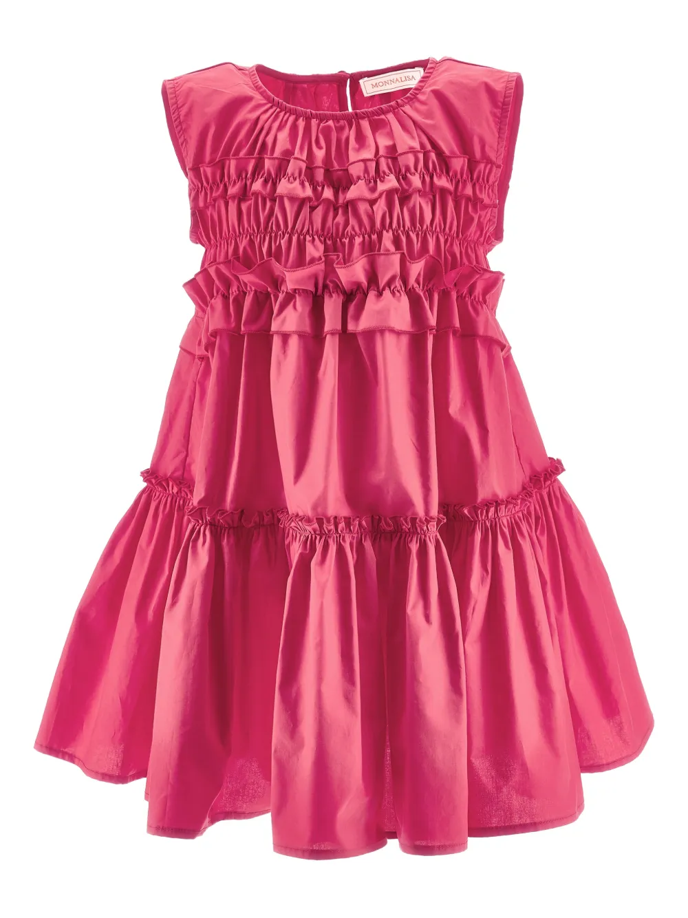 ruffled tiered dress