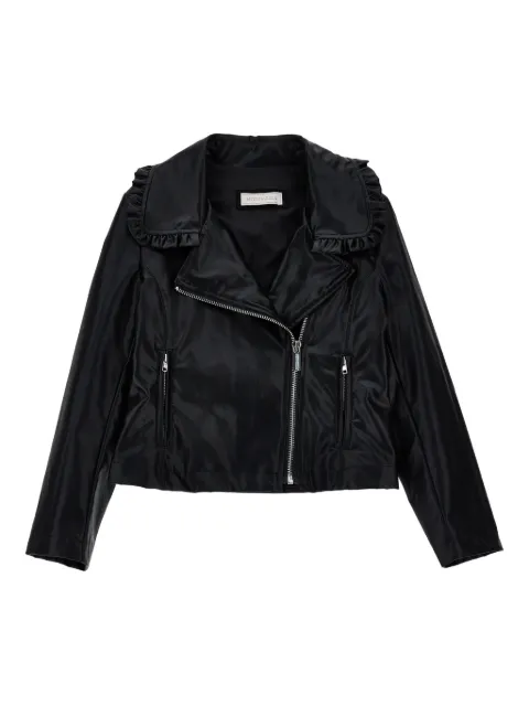 Monnalisa ラッフル ジップ ジャケット