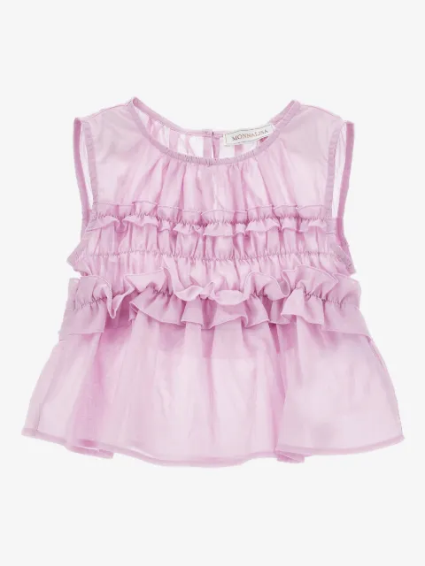 Monnalisa ruffled top