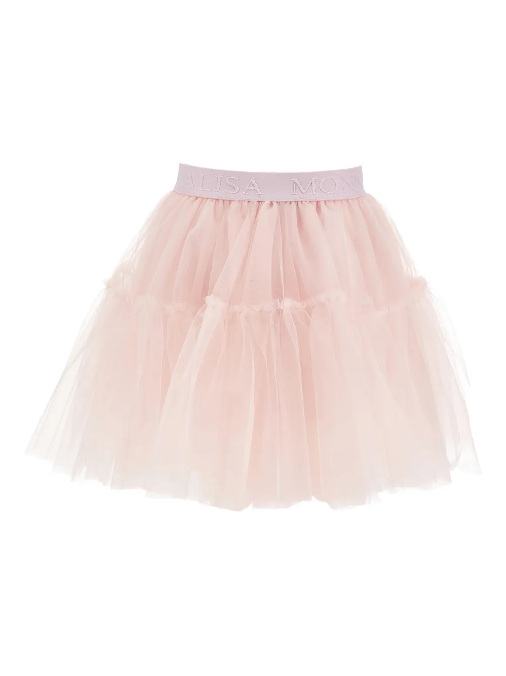  Monnalisa Ruffled Tulle Tutu - Pink 