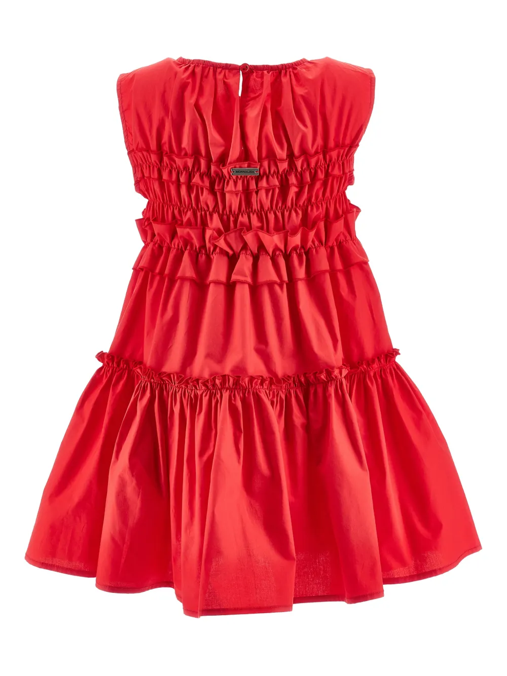 Sleeveless Ruffled Tiered Dress