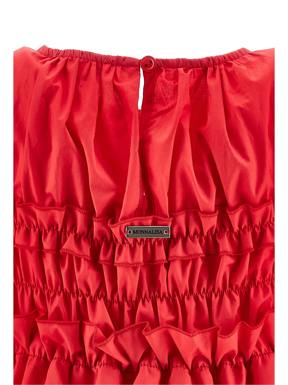 Sleeveless Ruffled Tiered Dress