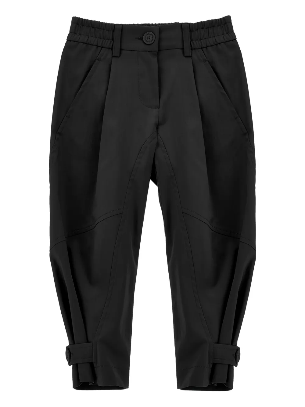 Monnalisa Pantaloni con pieghe - Nero