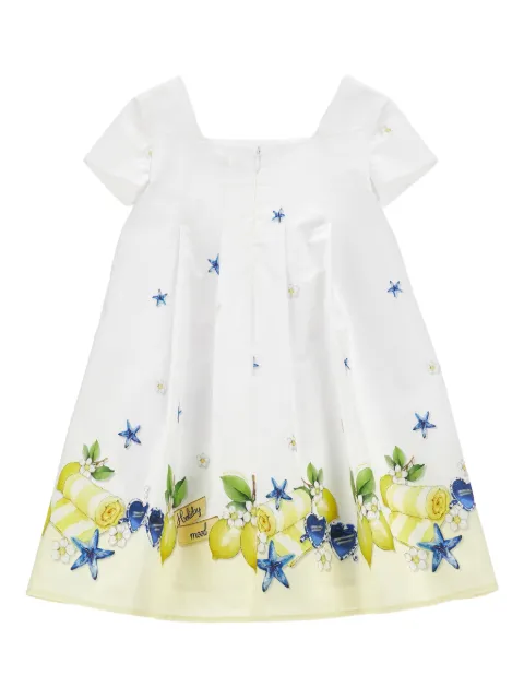 Monnalisa holiday-motif dress