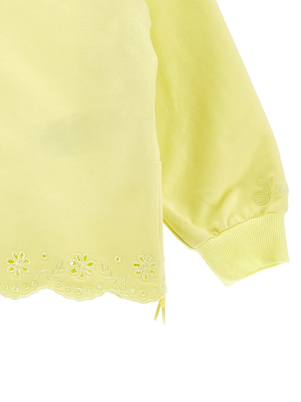 Eyelet Drawstring Top