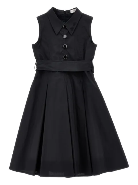 Monnalisa polo-collar dress