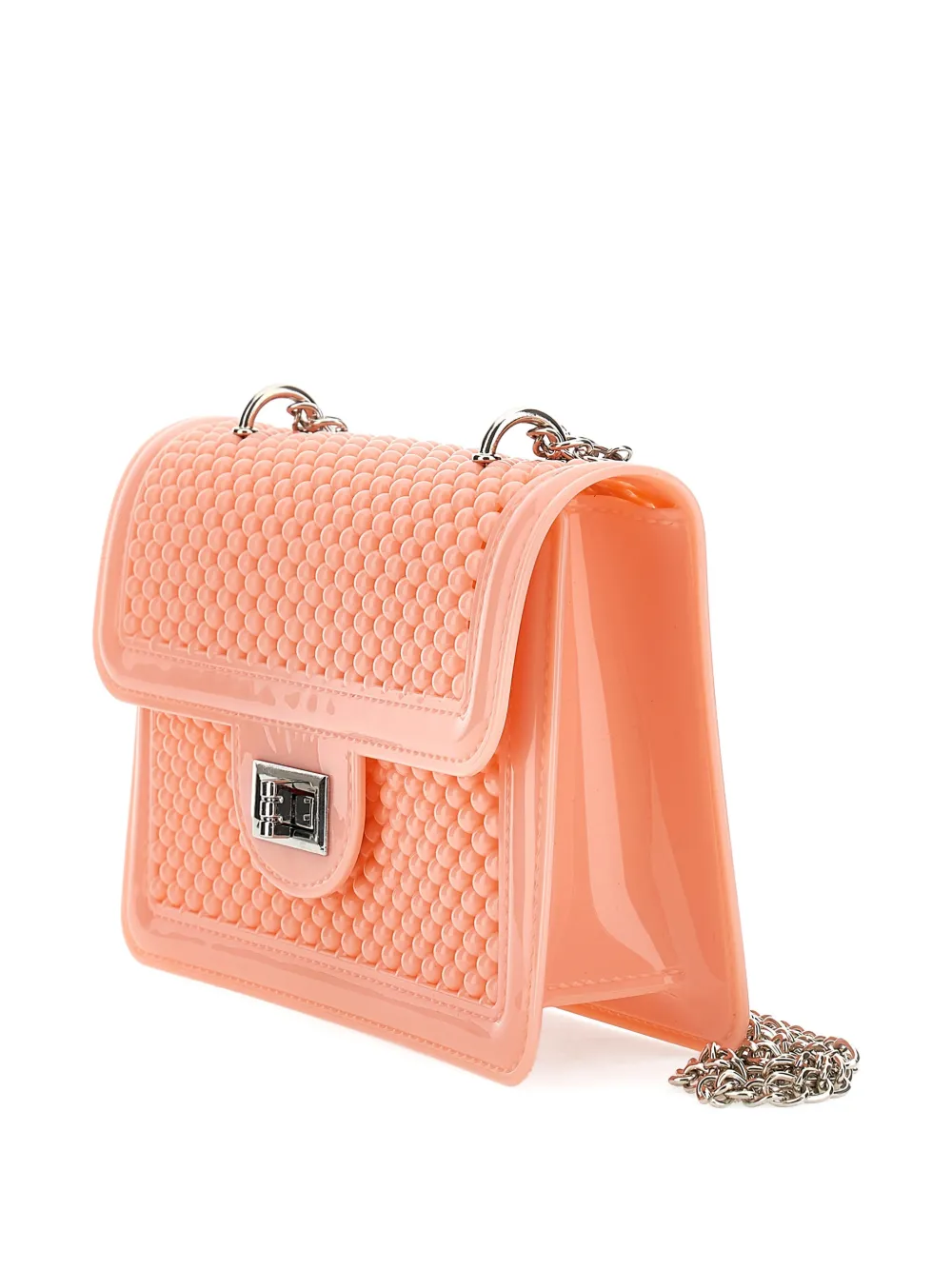  Monnalisa Beaded Chain Bag - Orange 