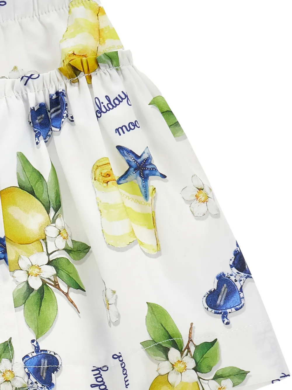 Holiday Mood Printed Shorts