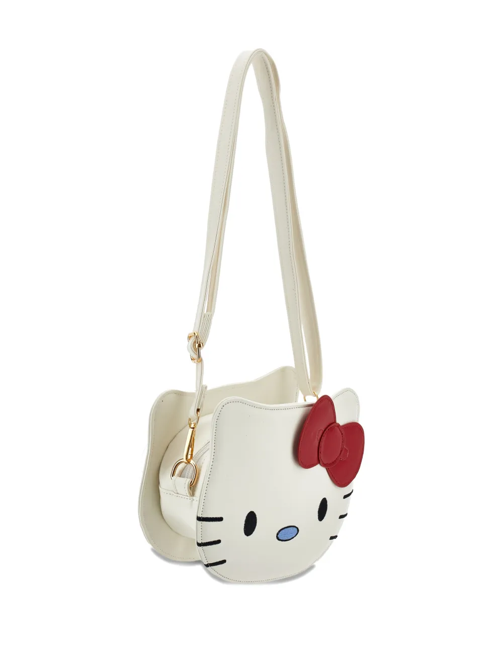  Monnalisa X Sanrio Hello Kitty Bow Shoulder Bag - White 