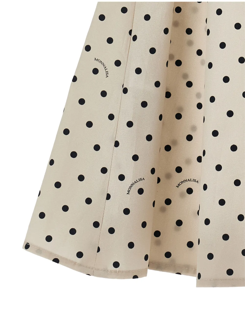 Polka-Bot Belted Skirt Set