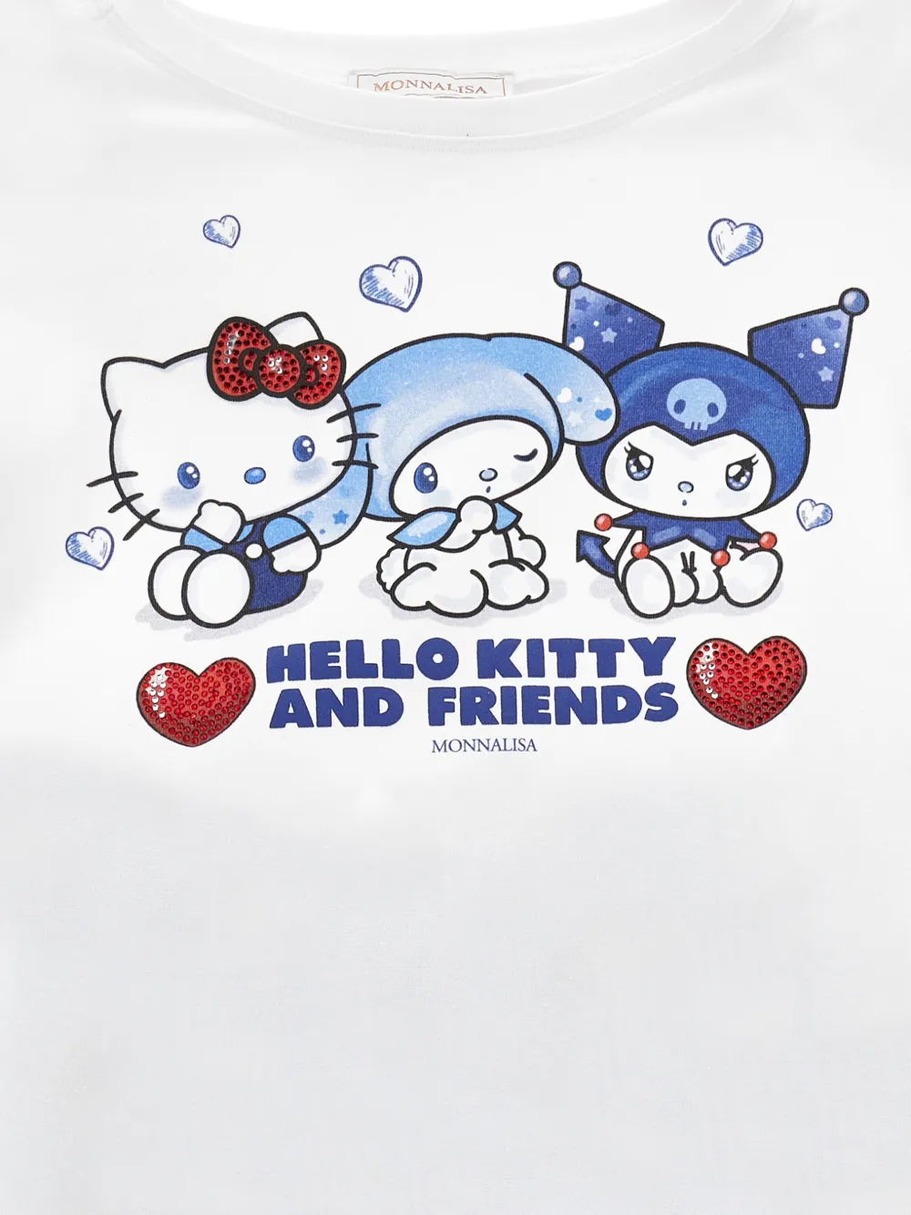 Monnalisa Graphic-print Trousers Set In Multi