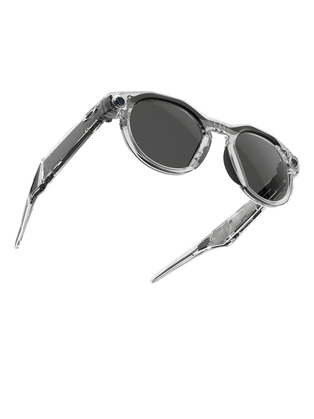 Oakley x Meta HSTN zonnebril met rond montuur - Grijs