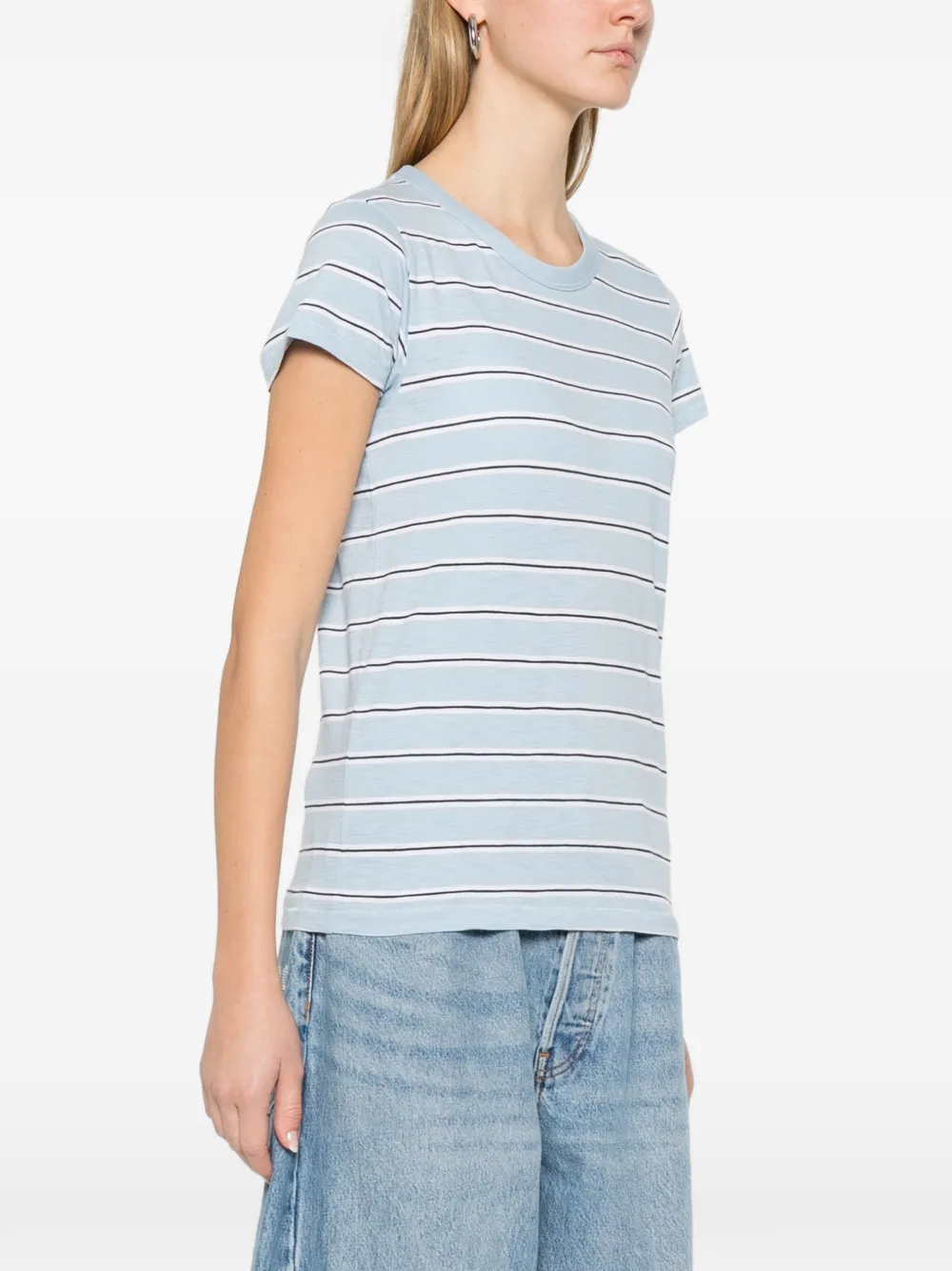Slub Striped T-Shirt